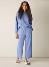 Eileen Fisher Stretch Jersey Knit Lantern Pant - HAZE