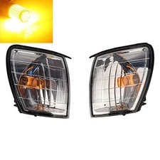 Amber Front LED Corner Signal Light White DRL For Toyota Noah Cr40 Spasio 96-98
