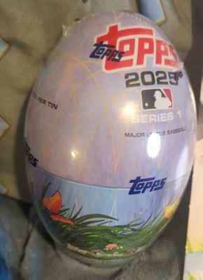 2025 Topps Series 1 MLB Easter Egg TIN Factory Sealed  Holiday. Free Shipping!!