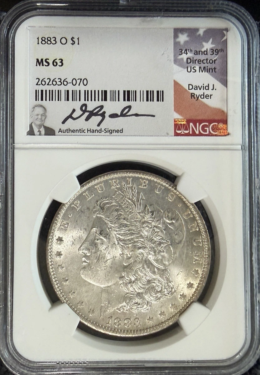 New Orleans Silver 1883 Year Morgan US Dollars (1878-1921) for