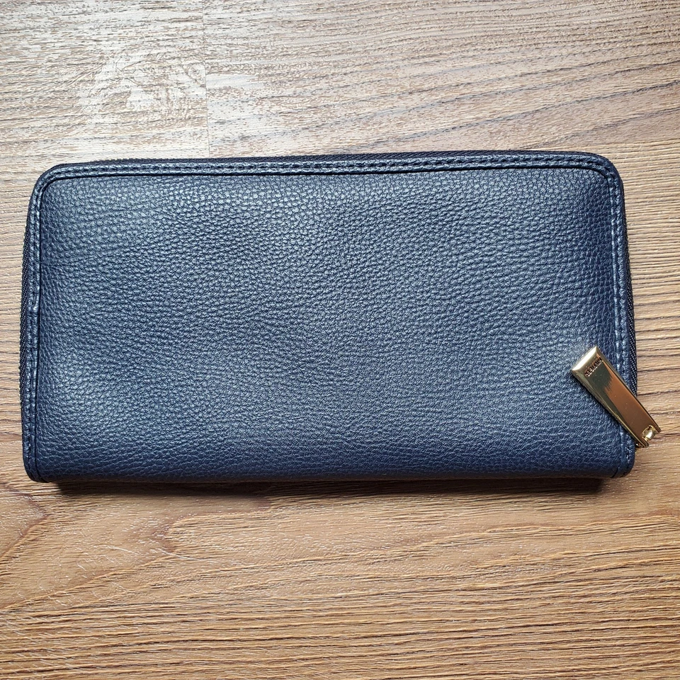TOMMY HILFIGER Blue Zip Wallet - Image 4 of 4