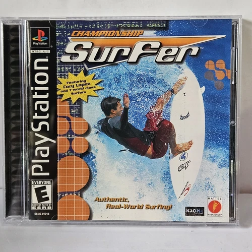 Playstation 1 Championship Surfer Sony  PS1 Complete With Booklet