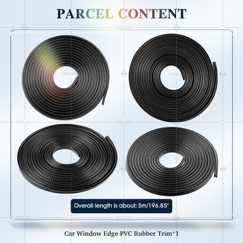 Van Truck Window Sealing Rubber Strip Accessory Decoration Door Edge Protector - Picture 10 of 10