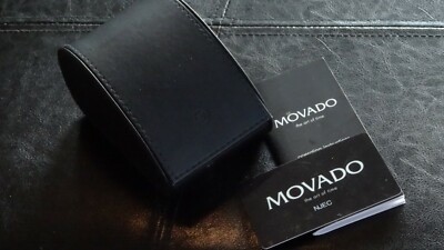 Movado Museum SE Watch 0.18cttw Diam. Bezel MOP Dial 84-G4  display picture 1