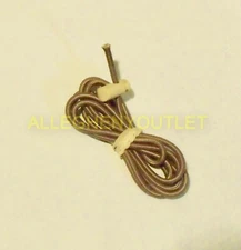 US Military USMC ARMY 3/16 Coyote Brown 6' Bungee Cord & Tan Barrel Lock NEW