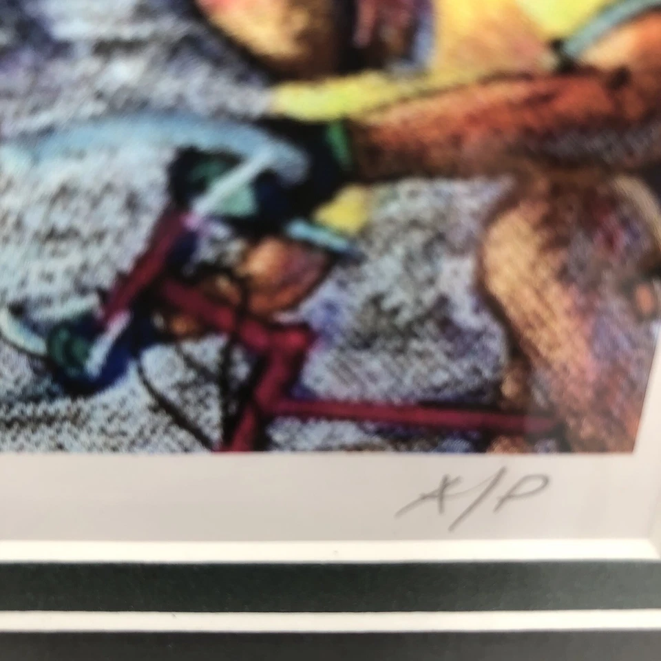 Venice Beach Boardwalk Miguel Suarez Pierra Artist Proof Signed Skateboard Foto 3 de 4