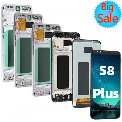 For Samsung Galaxy S8+ Plus G955 LCD Display Touch Screen Digitizer Incell USA