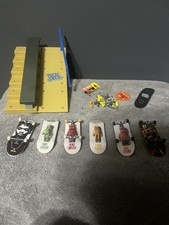 4 Toy Machine Axle Doll Skateboard Decks+tool...