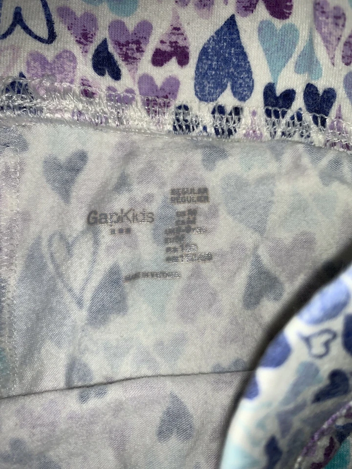 Preowned- Gap Kids Graphic Stretch Jeggings Girls (Size M) - Image 3 of 4