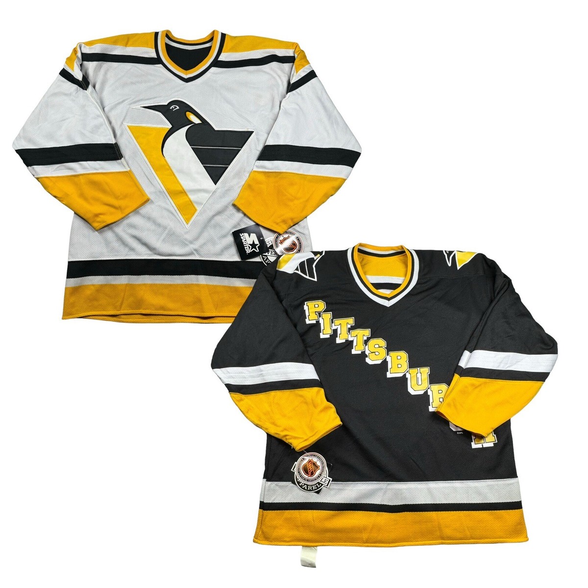 は*ょ様 90s Starter NHL PittsburghPenguins 楽天市場】90s 大きいサイズ XL □ STARTER NHL ピッツバーグ