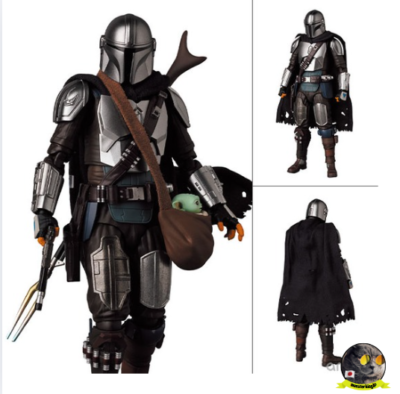 新品MAFEX No.200 The Mandalorian Ver. 2.0 MAFEX No.200 The Mandalorian Ver.2.0 160mm Action Figure Medicom
