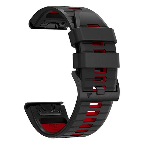 Cinturino Fit Quick per Garmin Fenix 7S 7X 6S 6X Pro 5 5X 3HR Cinturino Orologio Silicone - Foto 375 di 394