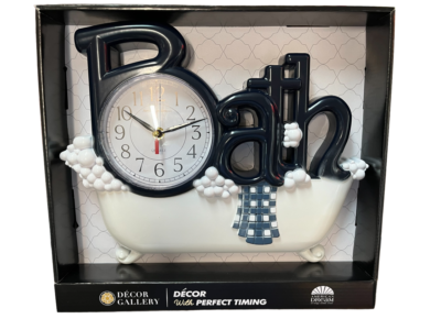 Bathtub Bathroom Quartz Movement Wall Clock | eBay