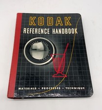 1940 vintage Kodak photography reference handbook Hardcover material processes