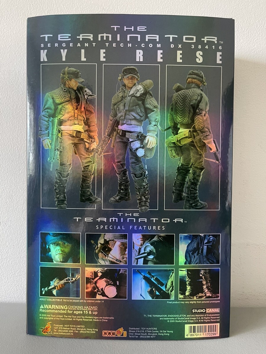 Rare Hot Toys 1/6 MMS01 Terminator Sergeant Tech DX 38416 Kyle