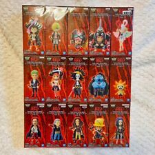 One Piece FILM RED World Collectable Figure Set of 15 vol.1 2 3 WCF  Banpresto