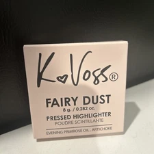 K Voss Fairy Dust Pressed Highlighter - Moonlight / Starkissed, 0.282 oz