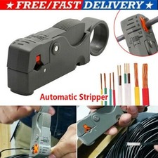 Rotary Coaxial Coax Cable Cutter Stripper network wire RG6 RG58 RG59 Lead Sky TV