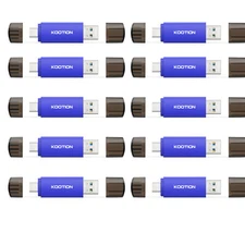 Wholesale 1-10PCS High Speed 32GB 64GB 128G Type C USB 3.0 Dual Flash Drive Blue