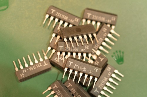 ONE 2SK150A-GR Original TOSHIBA Dual J-FET NOS Made in Japan - Picture 2 of 2