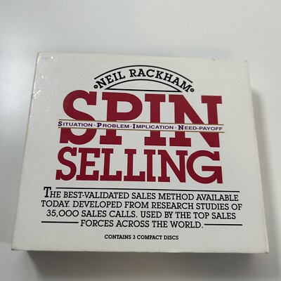 Spin Selling by et al, Neil Rackham (Audio CD, 2000)