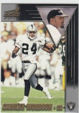 1998 Charles Woodson Pacific Aurora ROOKIE CARD #134 - Raiders Michigan RC