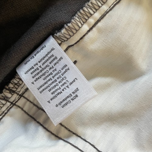 Talbots Pantalone Velluto Gamba Dritta, Donna 18W Grigio NUOVO - Foto 11 di 13