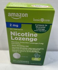 Nicotine Lozenge 2Mg 24 Lozenges Mint Flavor P00