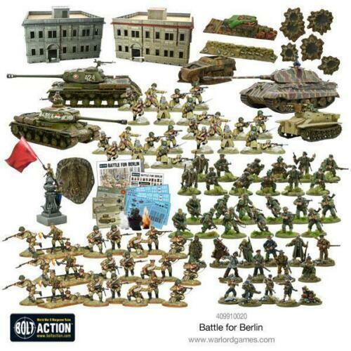 ボルトアクション 1/56 The Battle for Berlin(ベルリンの戦い) collector set プラモデル(409910021) Warlord Games(ウォーロードゲームズ) Bolt Action 409910020 Battle for Berlin (Battle-Set) WWII