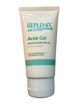 Replenix BP Acne Gel 5 Spot Treatment 5 Benzoyl Peroxide 2 oz