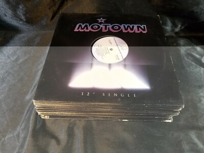 20+ Motown Vinyl Record Promotional Lot Diana Ross, Doc Box & B. Fresh, & More