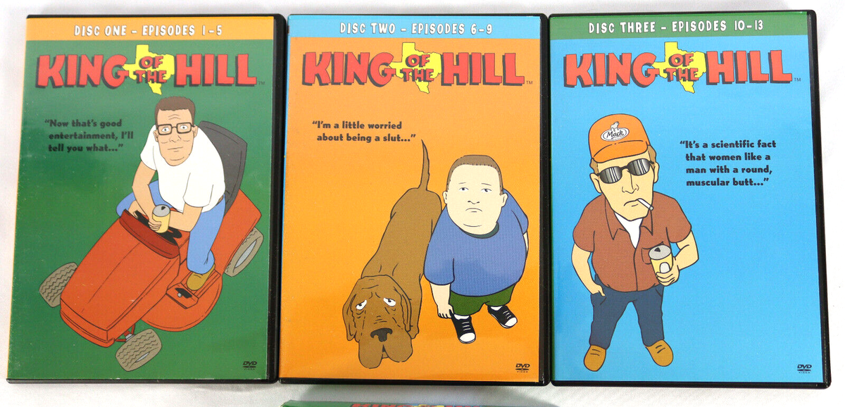King of the Hill The Complete 1st Season DVD Set 1997 Hank Hill