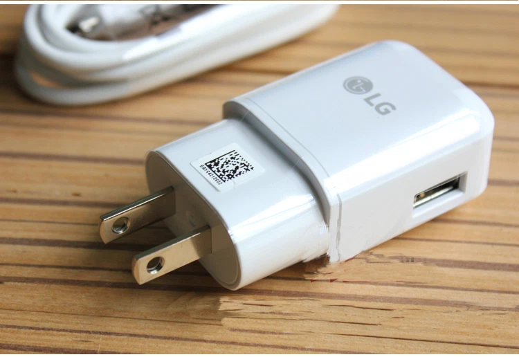Adaptador de pared cargador rápido original genuino para LG G4/G3 V10 G FLEX 2 Nexus 5 Foto 2 de 4