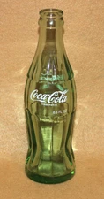 Coca-Cola Somalia Koka-Kola 6.5oz Green Glass Collector Bottle