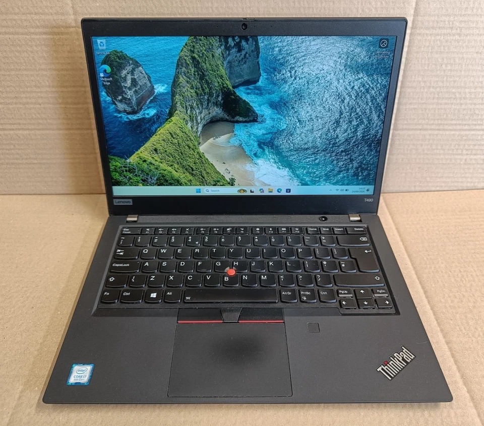 Lenovo ThinkPad T490 · i7-8565U · 8GB · 256GB