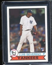 Luis Severino 2016 Topps Archives RC Rookie Card #123 MINT PACK FRESH. rookie card picture