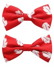 2PCS Hawaiian Hair Bow Tropical Leaf Hair Clips Halloween Costume Hair Access...