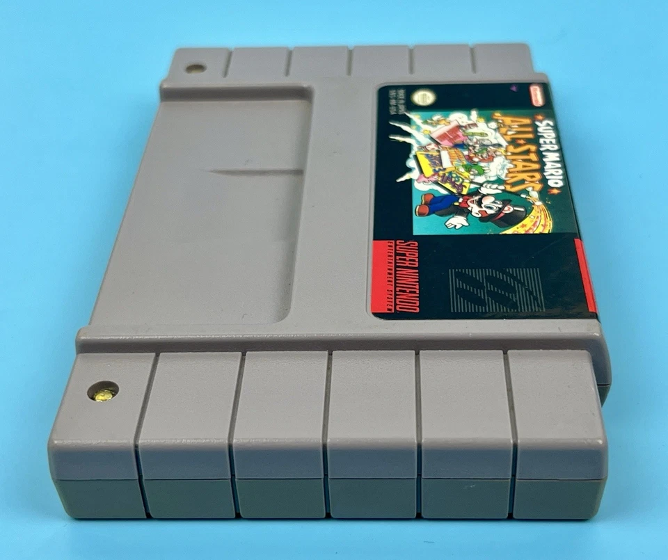 Только игровая карта Super Mario All-Stars (SNES Super Nintendo) - подлинная и протестированная - Изображение 4 из 4