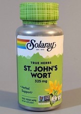 Solaray St. John s Wort 325mg 100 VegCaps Her...