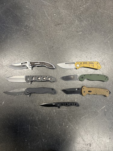 Knife Lot CRKT, Kubey, Ontario Knife Co, Gerber!