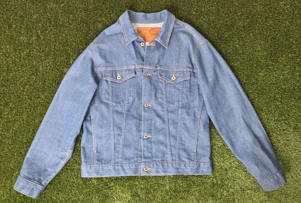Naked & Famous Japanese Denim Jacket Size Large  - Image 3 of 4