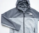 The North Face Full Zip Hoodie mens Jacket Hooded top size S Small grey