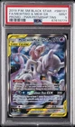 2019 POKEMON SM BLACK STAR PROMO #SM191 FULL ART/MEWTWO & MEW GX PSA 9