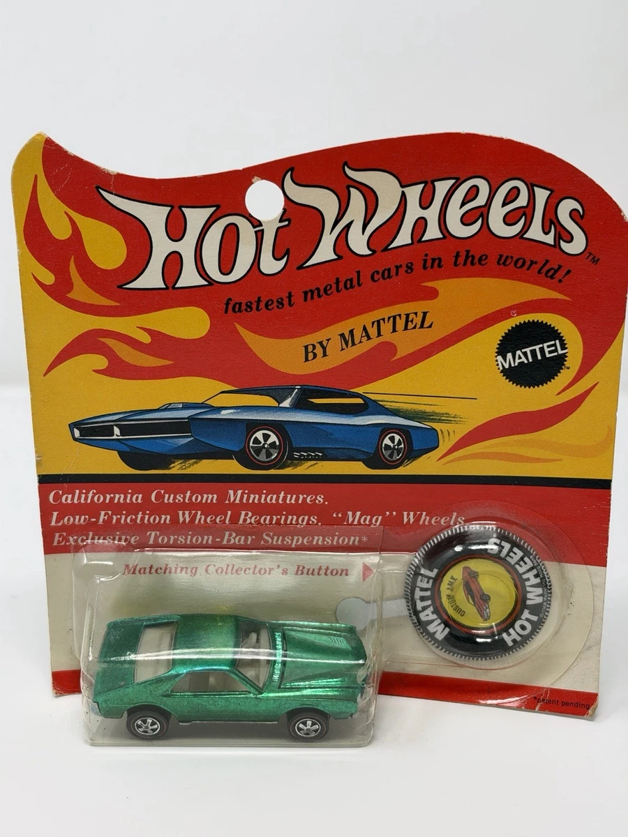 25+ Hot Wheels Redlines Green 1969 Year of Manufacture Vintage