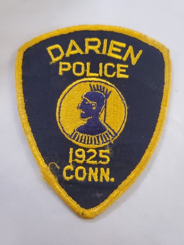 Obsolete Darien Police Department Connecticut 