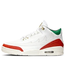 Nike Air Jordan 3 Retro El Vuelo Summit White Sneakers OG IO1752-100 Mens Size
