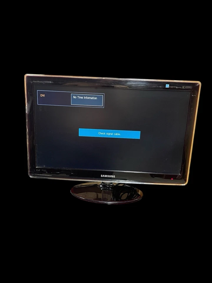 Samsung SyncMaster P2370HD 23-inch HDTV Monitor Dynamic Contrast, No Remote - Image 2 of 4