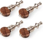 Waverly Ukulele Friction Tuning Pegs, Set of 4 with Koa Knobs