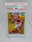 2020 Panini Mosaic Patrick Mahomes II Gold Wave Prizm MVPs #297 /17 PSA 10 POP 1