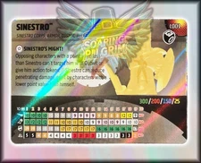 DC Heroclix SINESTRO - L001 - LEGACY CARD Lantern Legacy Set